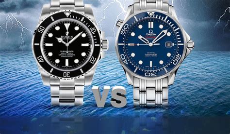 rolex submariner vs omega seamaster 2018|rolex seamaster watch.